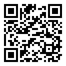 QRコードで郵便番号と住所を表示しています。