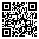 QRコードで郵便番号と住所を表示しています。