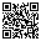 QRコードで郵便番号と住所を表示しています。