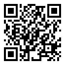 QRコードで郵便番号と住所を表示しています。