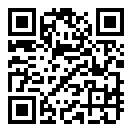 QRコードで郵便番号と住所を表示しています。