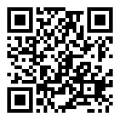 QRコードで郵便番号と住所を表示しています。