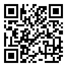 QRコードで郵便番号と住所を表示しています。