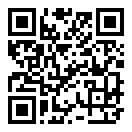 QRコードで郵便番号と住所を表示しています。
