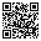 QRコードで郵便番号と住所を表示しています。