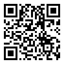 QRコードで郵便番号と住所を表示しています。