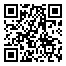 QRコードで郵便番号と住所を表示しています。
