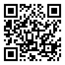QRコードで郵便番号と住所を表示しています。