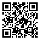 QRコードで郵便番号と住所を表示しています。