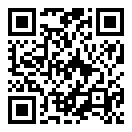 QRコードで郵便番号と住所を表示しています。