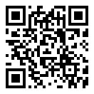 QRコードで郵便番号と住所を表示しています。