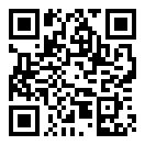 QRコードで郵便番号と住所を表示しています。