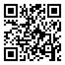 QRコードで郵便番号と住所を表示しています。