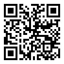 QRコードで郵便番号と住所を表示しています。