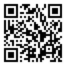 QRコードで郵便番号と住所を表示しています。