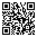 QRコードで郵便番号と住所を表示しています。