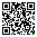 QRコードで郵便番号と住所を表示しています。