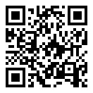 QRコードで郵便番号と住所を表示しています。