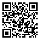 QRコードで郵便番号と住所を表示しています。