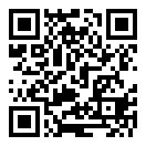 QRコードで郵便番号と住所を表示しています。