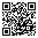 QRコードで郵便番号と住所を表示しています。