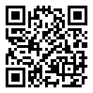 QRコードで郵便番号と住所を表示しています。
