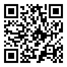 QRコードで郵便番号と住所を表示しています。