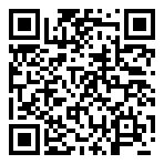QRコードで郵便番号と住所を表示しています。