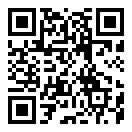 QRコードで郵便番号と住所を表示しています。