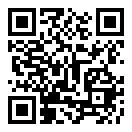 QRコードで郵便番号と住所を表示しています。