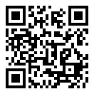 QRコードで郵便番号と住所を表示しています。