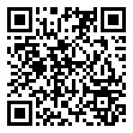 QRコードで郵便番号と住所を表示しています。