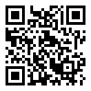QRコードで郵便番号と住所を表示しています。