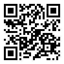 QRコードで郵便番号と住所を表示しています。
