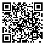 QRコードで郵便番号と住所を表示しています。