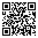 QRコードで郵便番号と住所を表示しています。