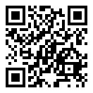 QRコードで郵便番号と住所を表示しています。