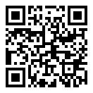QRコードで郵便番号と住所を表示しています。