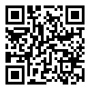 QRコードで郵便番号と住所を表示しています。