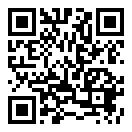 QRコードで郵便番号と住所を表示しています。
