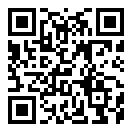 QRコードで郵便番号と住所を表示しています。