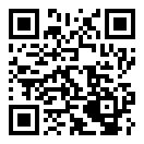 QRコードで郵便番号と住所を表示しています。