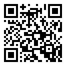 QRコードで郵便番号と住所を表示しています。