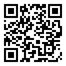 QRコードで郵便番号と住所を表示しています。