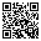 QRコードで郵便番号と住所を表示しています。