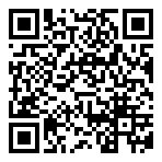 QRコードで郵便番号と住所を表示しています。
