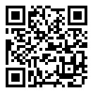 QRコードで郵便番号と住所を表示しています。