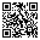 QRコードで郵便番号と住所を表示しています。