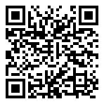 QRコードで郵便番号と住所を表示しています。