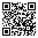 QRコードで郵便番号と住所を表示しています。
